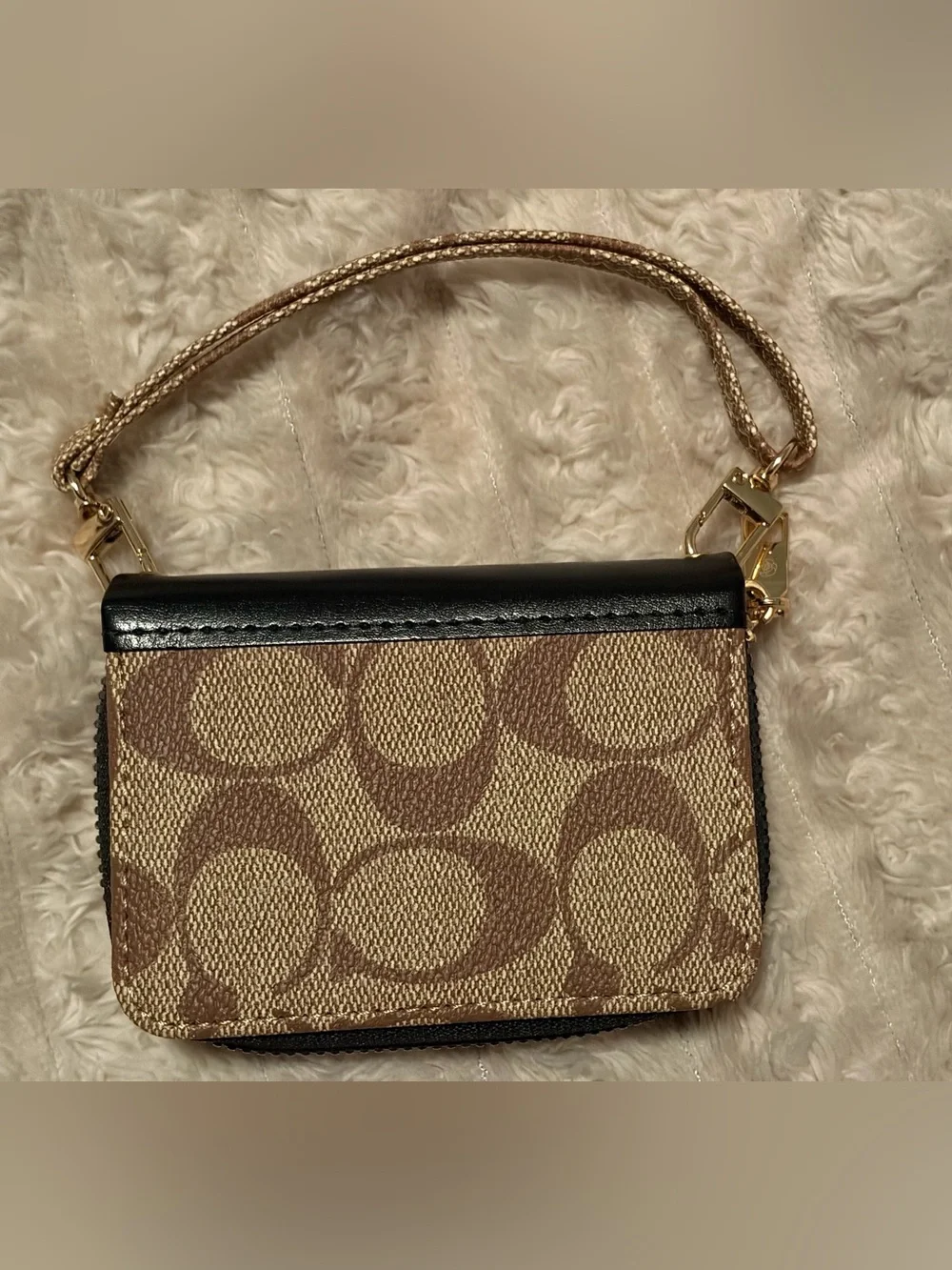 Canvas Cardholder Wristlet